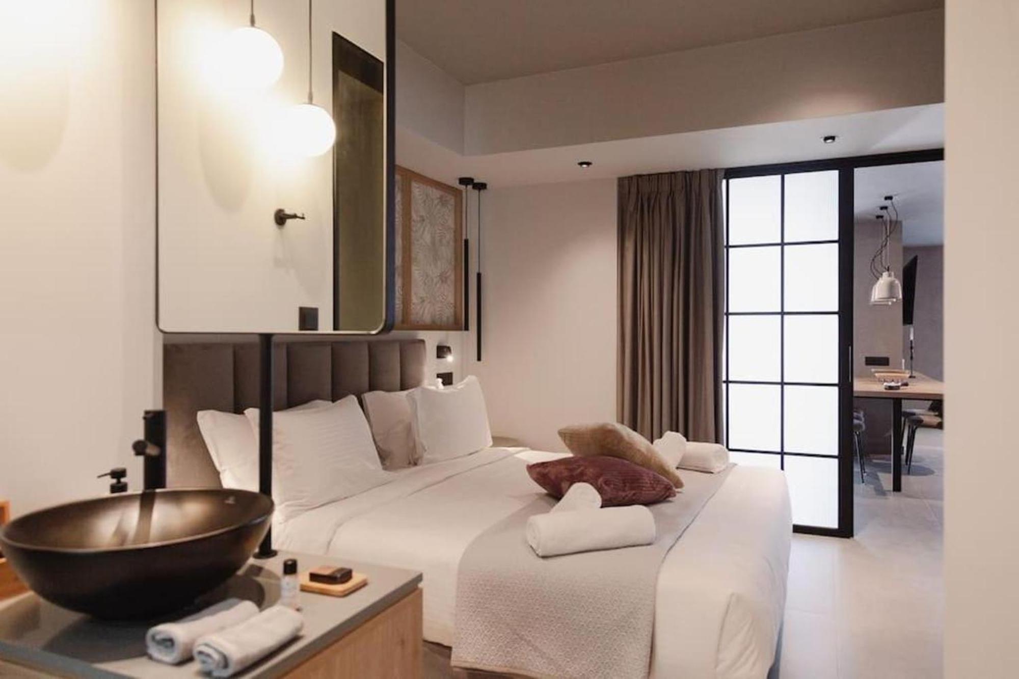 Orama Luxury Suite 3 Bedrooms With Private Pool Chersonissos Buitenkant foto